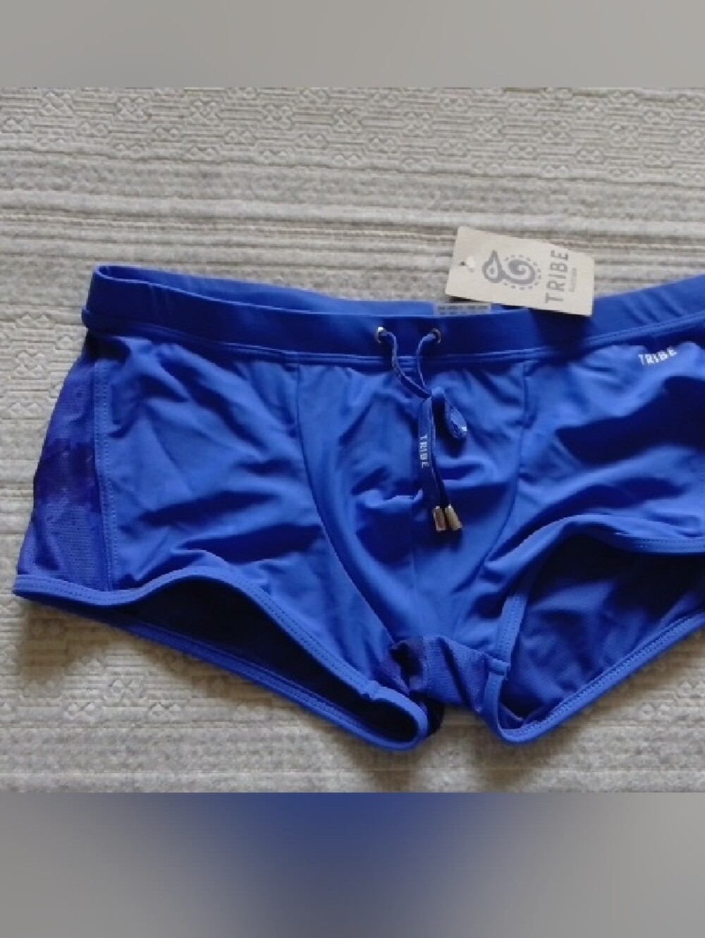 Tribe Australia Royal Blue Men's Swim Trunks Large